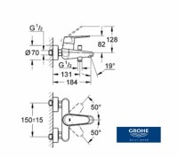 GROHE EURODISC BAÑO